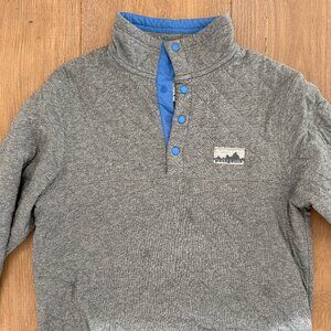 Patagonia Diamond Quilt 40th Anniversary Snap T Crewnexck